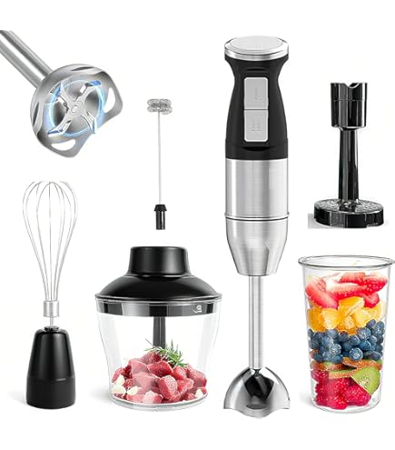 Braun Household Hogar MultiQuick 7 Blender, Splash Guard